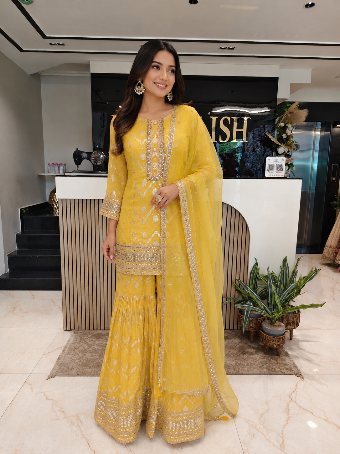 Yellow Garara Set
Designer Georgette Garara
Wedding Wear Garara
Haldi Outfit for Women
Festive Party Wear Garara