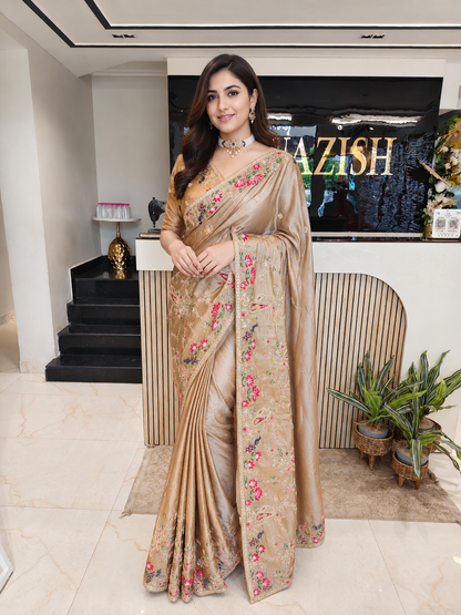 Golden Tissue Saree
Resham Work Saree
Stone Work Saree
Designer Party Wear Saree
Wedding Wear Saree