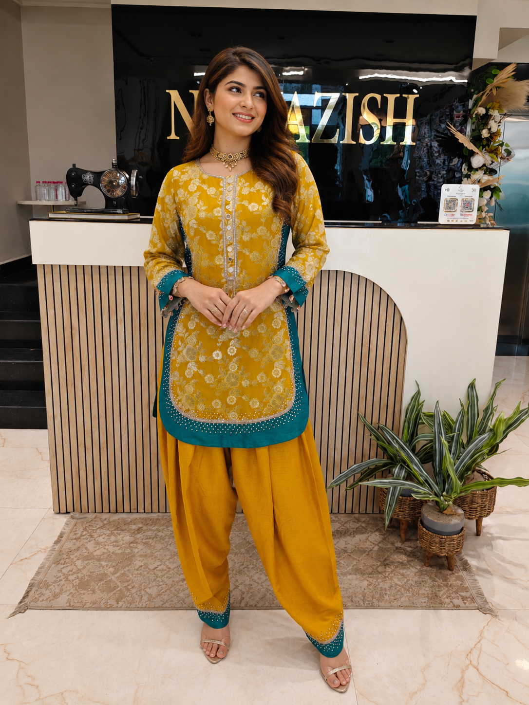 Yellow Farshi Salwar Set
Georgette Farshi Suit
Designer Kurta Set
Wedding Wear Farshi Suit
Haldi Wear Ethnic Set