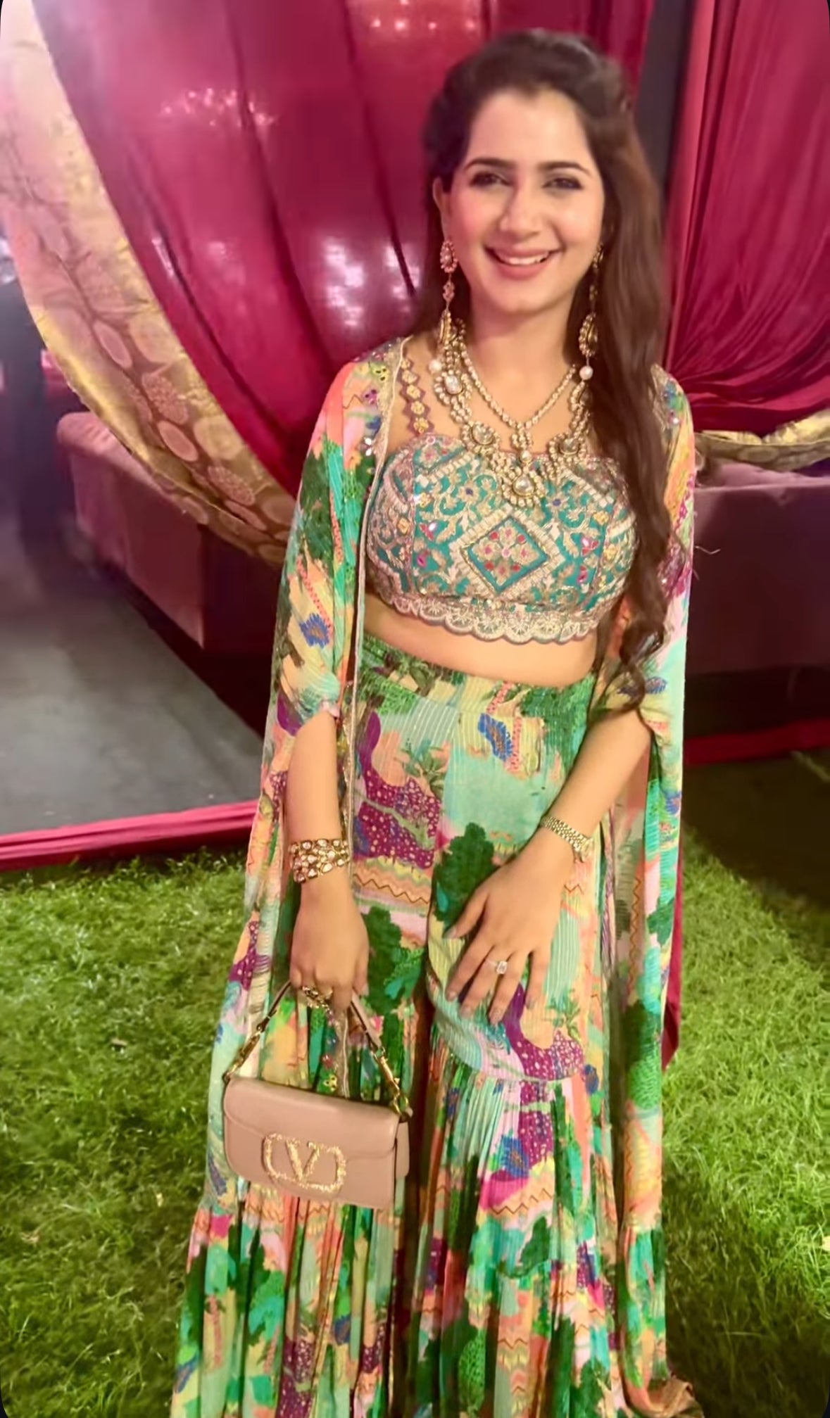 Our stylish client effortlessly turned heads in this Indo-Western outfit from Nawazish—drawing inspiration from the playful elegance of Payal Singhal’s signature style. With modern cuts, soft drapes, and hand-embellished detailing, this fusion ensemble perfectly blends contemporary chic with ethnic grace.

At Nawazish, we bring designer-inspired fashion to life with our own touch of craftsmanship, affordability, and inclusivity. Whether you're dressing for a mehendi, cocktail, or festive brunch, our Indo-Western styles are made to celebrate individuality with couture flair.