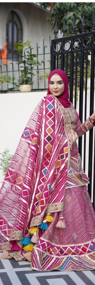 Turn heads in this stunning hot pink suit inspired by renowned designer Harpreet Narula—now available at Nawazish at an affordable price point. Crafted with statement embroidery and elegant tailoring, this designer-inspired outfit offers the perfect balance of luxury and value.
At Nawazish, we bring you exclusive designer-inspired suits that blend celebrity fashion with everyday wearability—because couture elegance should be accessible to every woman.