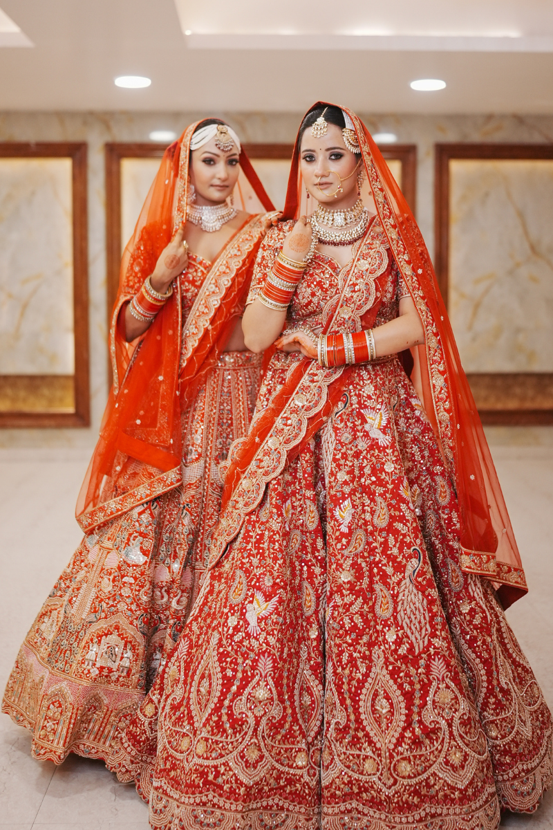 Explore Nawazish’s stunning collection of red bridal lehengas at affordable prices—crafted for brides who seek luxury without compromise. Featuring intricate hand embroidery, premium fabrics, and timeless designs, these lehengas offer the perfect blend of elegance and value. With worldwide shipping, Nawazish makes it easy for brides in India and across the globe to experience premium designer bridal wear at competitive prices.
