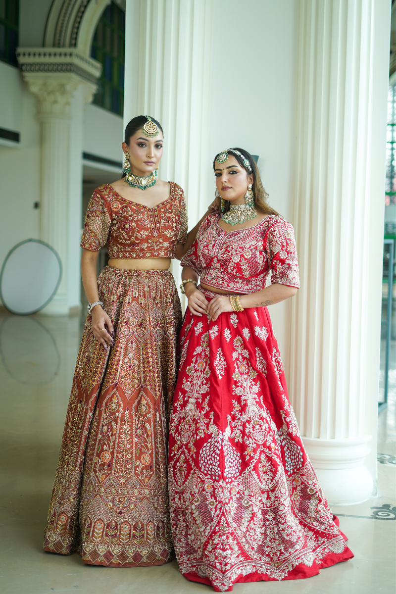 Discover the best bridal lehengas at Nawazish, where tradition meets couture excellence. Renowned for the most beautiful craftsmanship and intricate hand embroidery, Nawazish offers a luxury bridal wear experience like no other. With some of the finest designer lehenga designs in India, Nawazish is the go-to destination for brides seeking elegance, heritage, and unforgettable bridal fashion.
