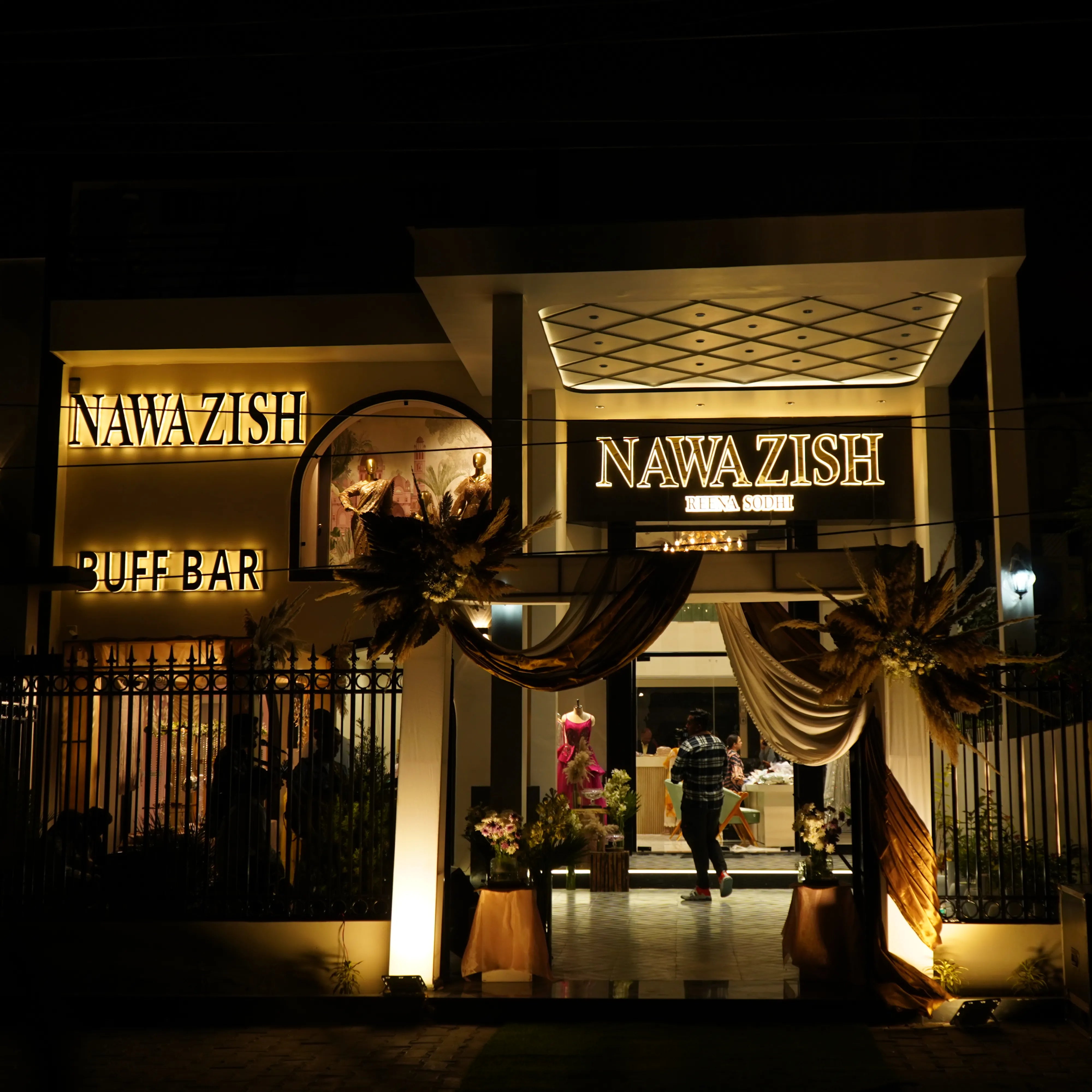 Discover the heart of Nawazish – a thoughtfully designed multi-level fashion store in Lucknow offering a wide range of premium ladies' wear. From bridal lehengas and hand-embroidered suits to Indo-Westerns and saris, Nawazish is a one-stop destination for elegant, handcrafted Indian fashion for women of all ages.